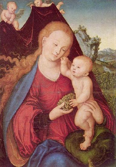 Lucas Cranach Madonna oil painting picture